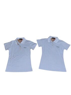 Paul Smith Kids Polo Lot 2 White Blue Long Short Sleeve M
